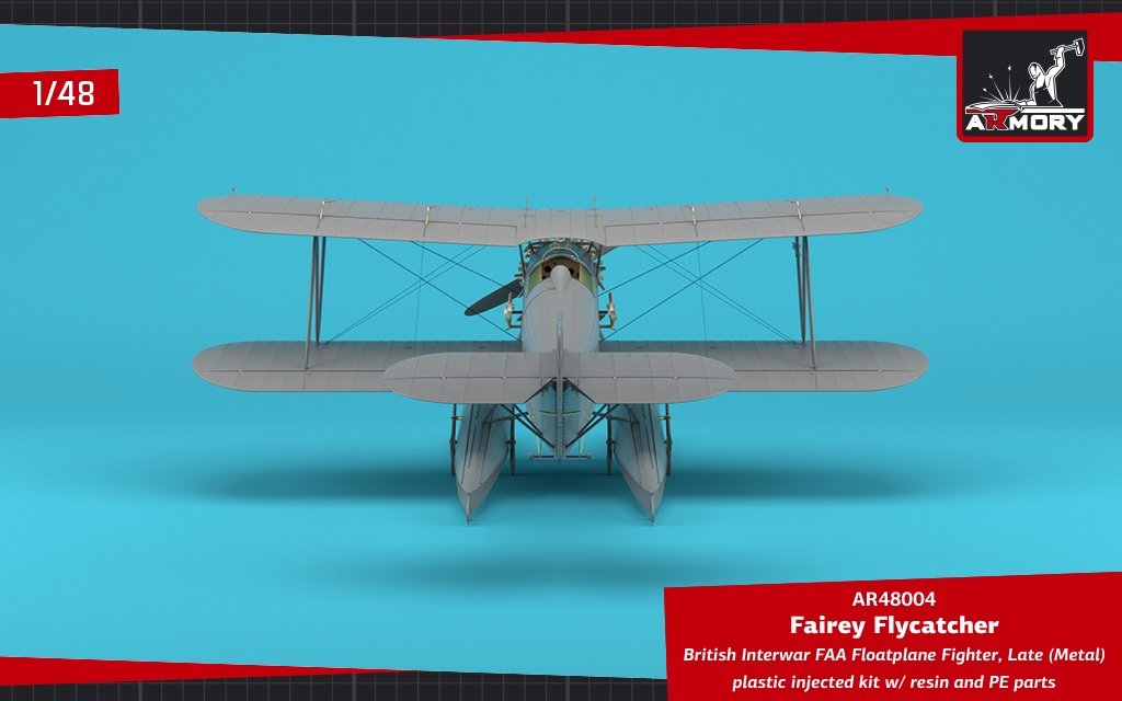 Armory Models 48004 Fairey Flycatcher British Interwar FAA Floatplane Fighter, Late (Metal) 1/48 – zdjęcie 19