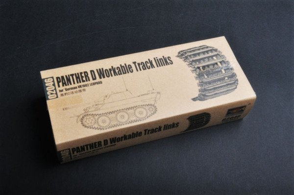 Trumpeter 02046 Panther D Workable Track links For VK1602 Leopard 1/35