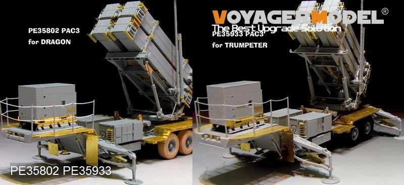 Voyager Model PE35933 Modern U.S. MIM-104F Patriot SAM System PAC-3 Basic For TRUMPETER 01040 1/35 – zdjęcie 20
