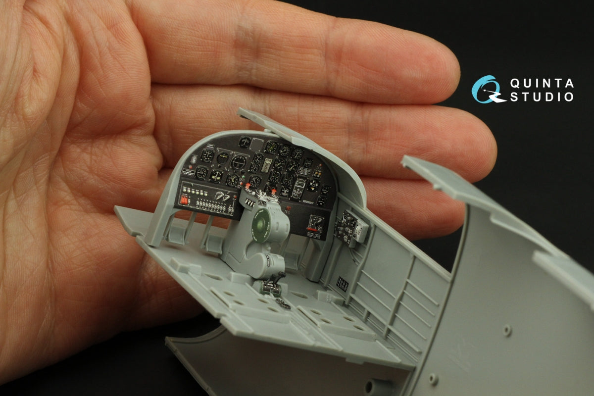 Quinta Studio QD32203 B-25J Mitchell Glass nose 3D-Printed &amp;amp; coloured Interior on decal paper (HK models) 1/32 – zdjęcie 8