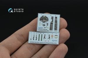 Quinta Studio QD48525 A-4M early 3D-Printed &amp;amp; colored Interior on decal paper (Hasegawa/Hobby2000) 1/48 – image 3