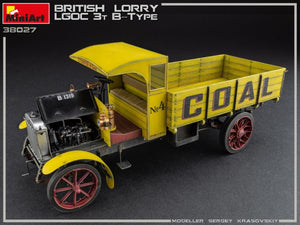 MiniArt 38027 BRITISH LORRY 3T LGOC B-TYPE 1/35 – zdjęcie 6