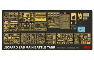 Rye Field Model 5066 Leopard 2 A6 - FULL INITERIOR 1/35 – zdjęcie 2