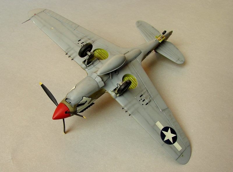 Hasegawa A9 P-40N Warhawk 1/72 – zdjęcie 10