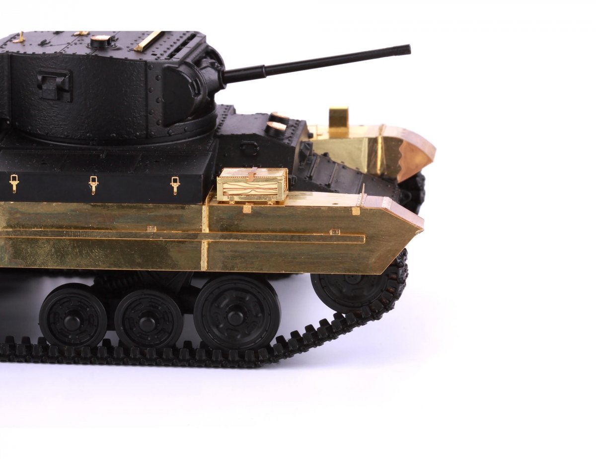 Eduard 36360 Valentine Mk. II/ IV desert fenders TAMIYA 1/35 – zdjęcie 2