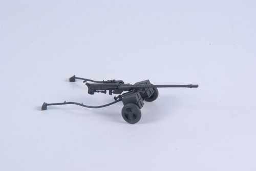 CMK 3140 Swiss WW II Anti-Tank Rifle Solothurn S-18/1000 w/wheeled carriage 1/35 – image 2