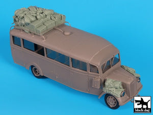 Black Dog T35171 Opel Blitz 3.6-47 Omnibus accessories set 1/35 – zdjęcie 3
