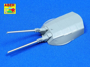 Aber 350L-08 Set of 8 pcs 406 mm barrels for Japanese ships Mutsu and Nagato 1/350 – image 3