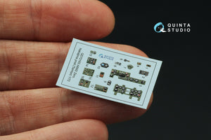 Quinta Studio QD72163 A6M2 Zero (Nakajima Prod.) 3D-Printed colored Interior on decal paper (Tamiya) 1/72 – image 3