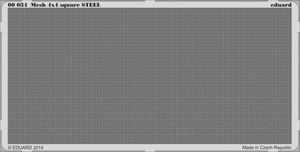 Eduard 00034 Mesh 4x4 square STEEL