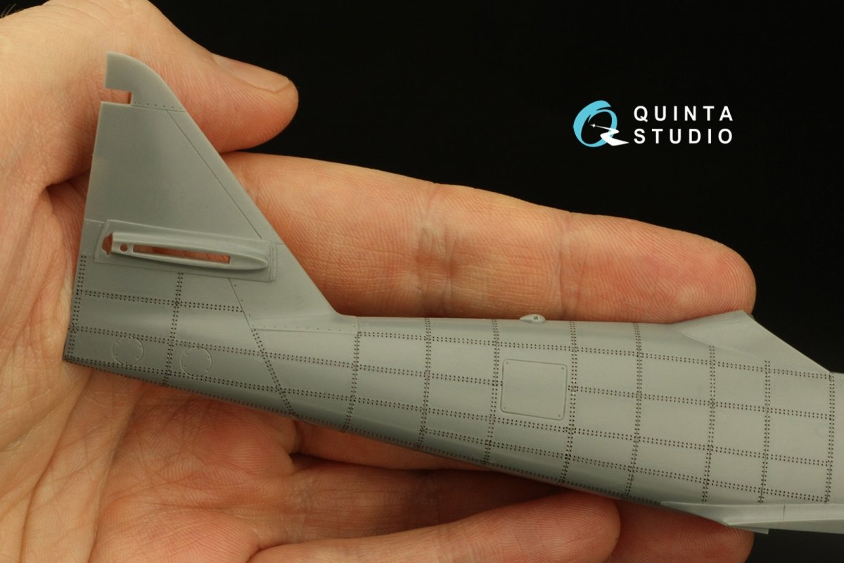 Quinta Studio QRV-029 Double riveting rows (rivet size 0.20 mm, gap 0.8 mm, suits 1/32 scale), Black color, total length 5,8 m/19 ft – zdjęcie 3