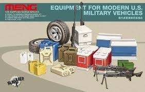 Équipement Meng modèle SPS-014 pour véhicules militaires américains modernes (1/35)