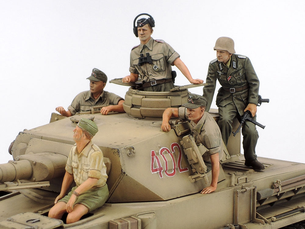 Tamiya 25208 Panzerkampfwagen IV Ausf F. &amp;amp; Moto Afrique du Nord 1/35 – image 4