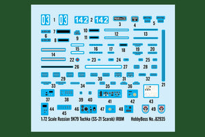 Hobby Boss 82935 Russian 9K79 Tochka SS-21 Scarab IRBM 1/72 – zdjęcie 4