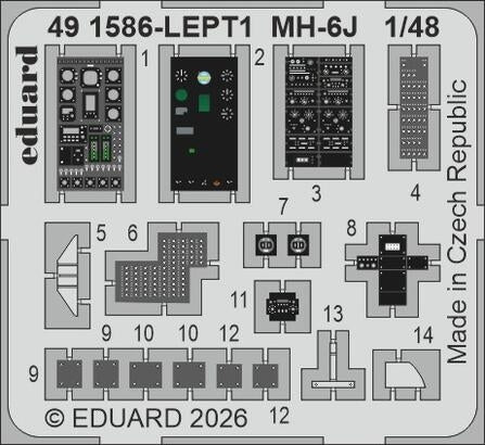 Eduard 491586 MH-6J ICM 1/48