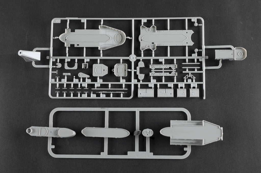 Trumpeter 05372 USS Montana BB-67 1/350 – zdjęcie 19