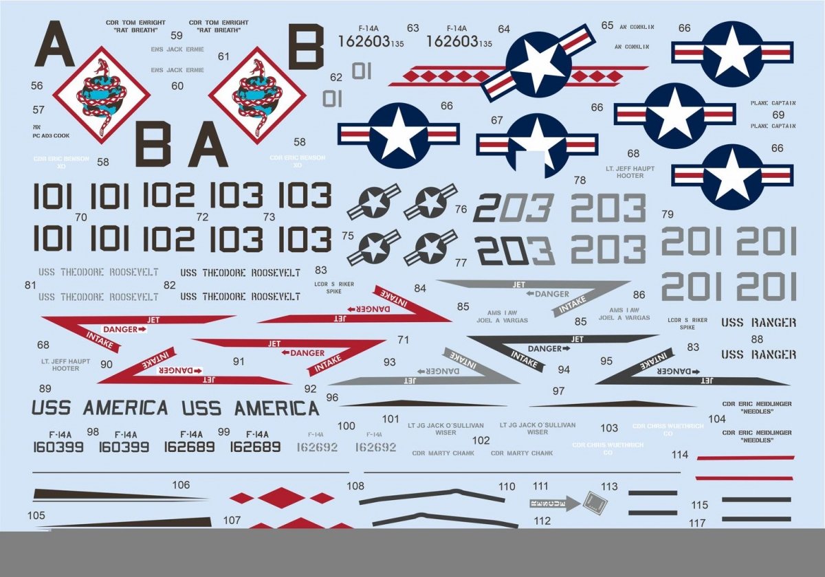Eduard D48104 F-14A Desert Storm TAMIYA 1/48 – image 2