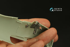Quinta Studio QD48399 F8F-2 Bearcat 3D-Printed &amp;amp; coloured Interior on decal paper (Academy) 1/48 – zdjęcie 10