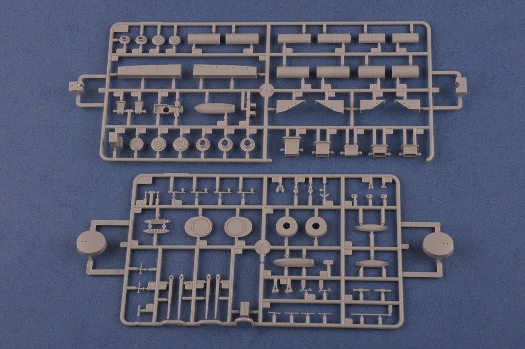 Hobby Boss 86505 French Navy Pre-Dreadnought Battleship Condorcet 1/350 – image 5