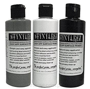 Badger BA-SNR-210 Podkłady Stynylrez White, Gray, Black(3x60ml)