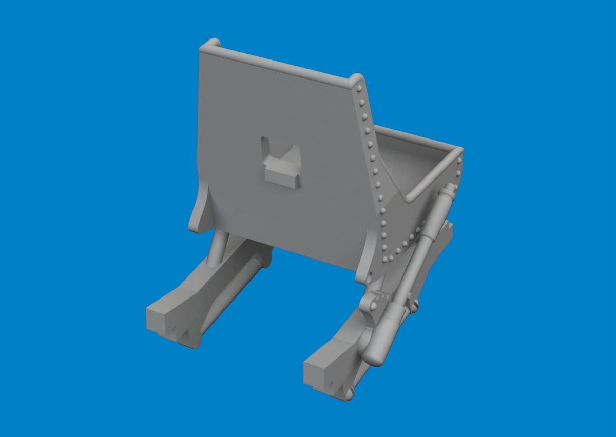 Eduard 6481046 Bulldog seat PRINT AIRFIX 1/48 – zdjęcie 2