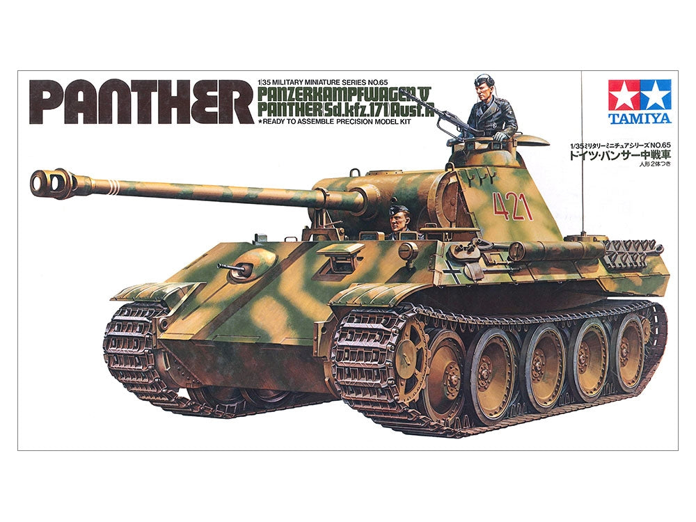 Tamiya 35065 Panzerkampfwagen V Panther Sd.kfz.171 Ausf.A 1/35 – zdjęcie 2