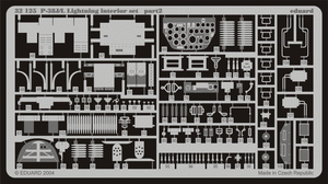 Eduard 32125 P-38L interior 1/32 TRUMPETER – zdjęcie 2