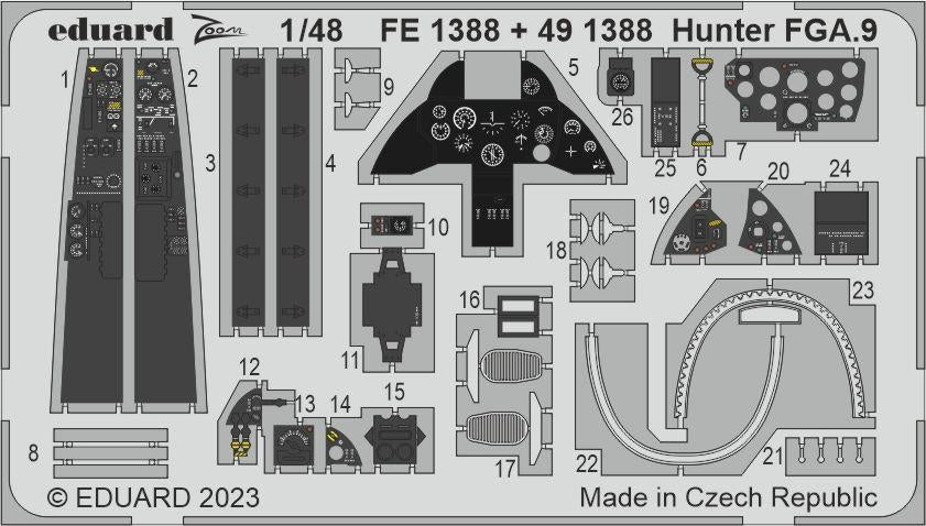 Eduard BIG49391 Hunter FGA.9 AIRFIX 1/48 – image 4