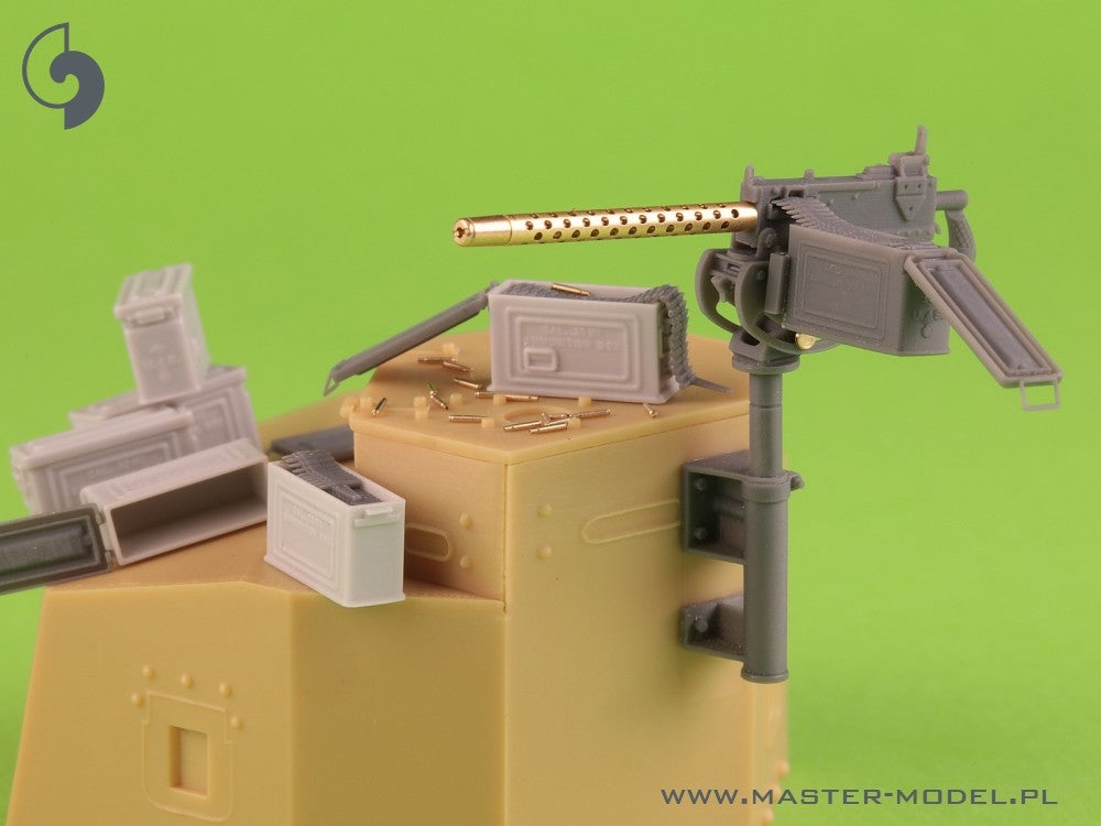 Master GM-35-087 Browning M1919 A4 .30 cal (7.62mm) - with M20 gun mount (used e.g. on M3 Stuart) or with D7431 cradle (e.g. M3 Scout Car) 1/35 – image 4