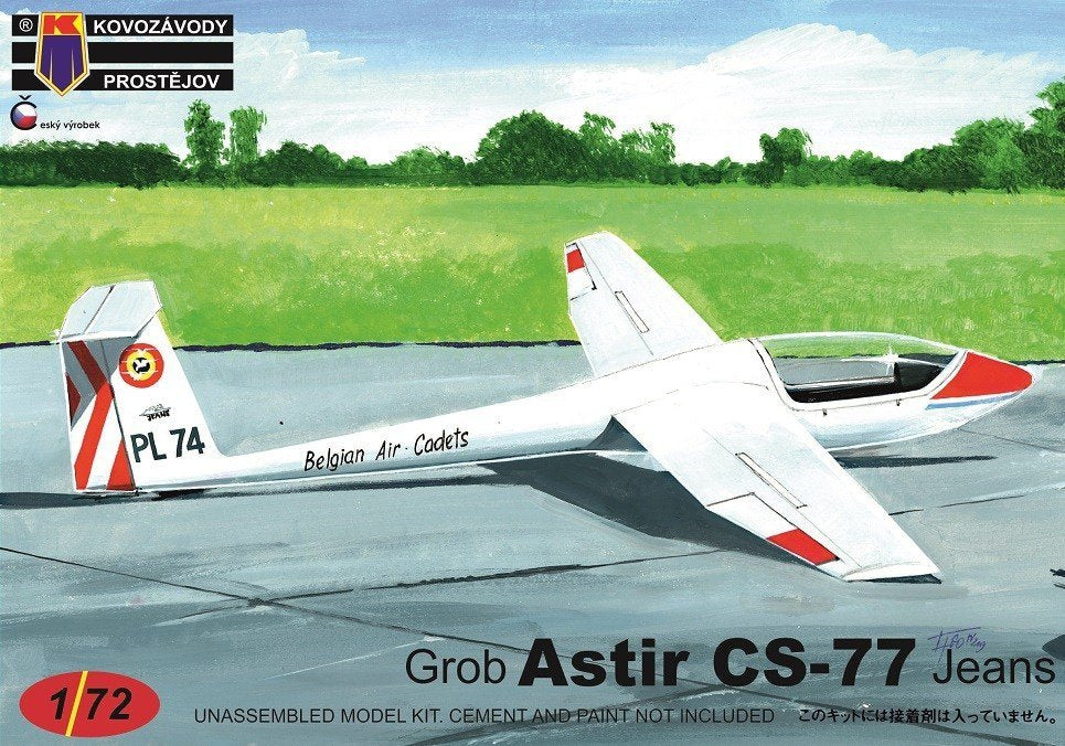 Kovozavody Prostejov KPM0133 Glob Astir CS-77 Jeans 1/72
