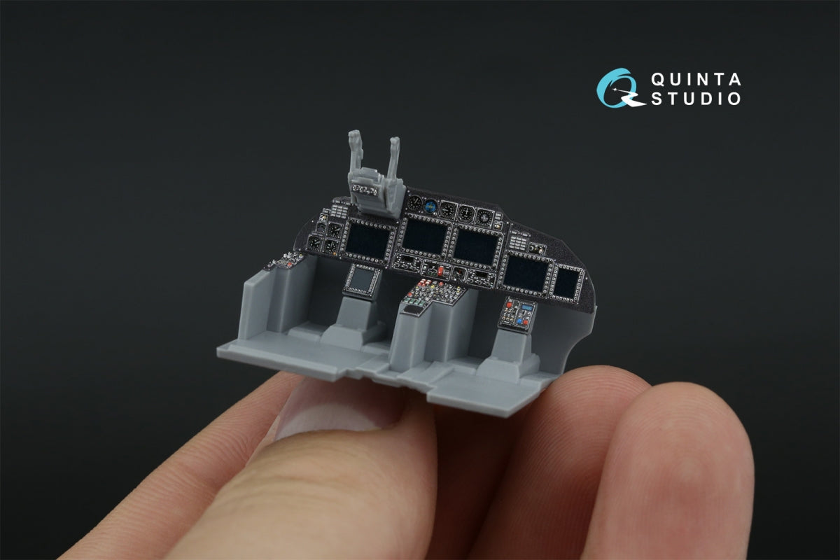 Quinta Studio QD48470 Ka-52 3D-Printed colored Interior on decal paper (Zvezda) 1/48 – image 14