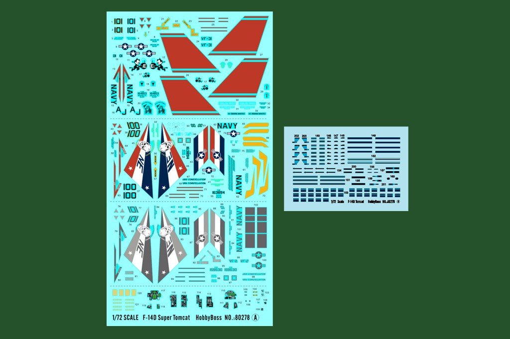 Hobby Boss 80278 F-14d Super Tomcat 1/72 – zdjęcie 4