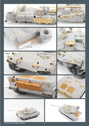 MK1 Design MM-35014 ROKA K2 METAL PARTS B for Academy 1/35 – zdjęcie 5