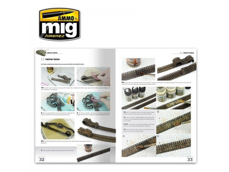 Ammo of Mig Jimenez 6205 Encyclopedia of Modeling Techniques Armored Vehicles Volume 6 Complete Process (Polish language) – image 4