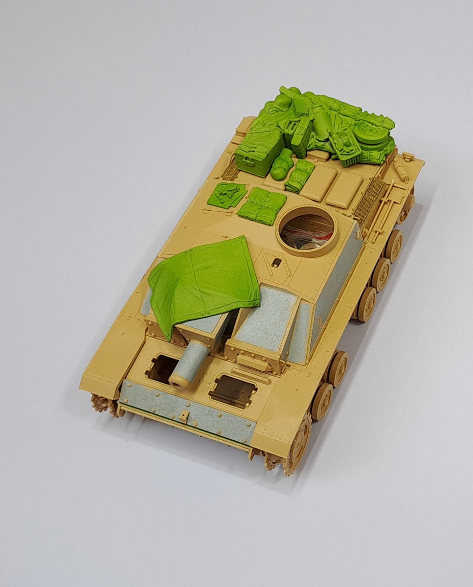Eureka XXL ER-3573 Stowage Set for Sturmgeschütz III Ausf.G (Das Werk, Dragon, MiniArt, RFM, Takom) 1/35 – image 13