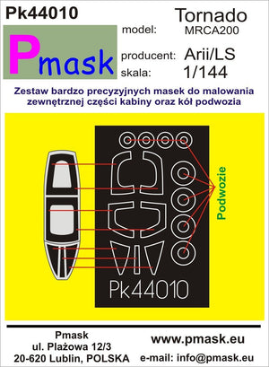 P-Mask PK44010 Tornado MRCA200 (Arii/Ls) 1/144