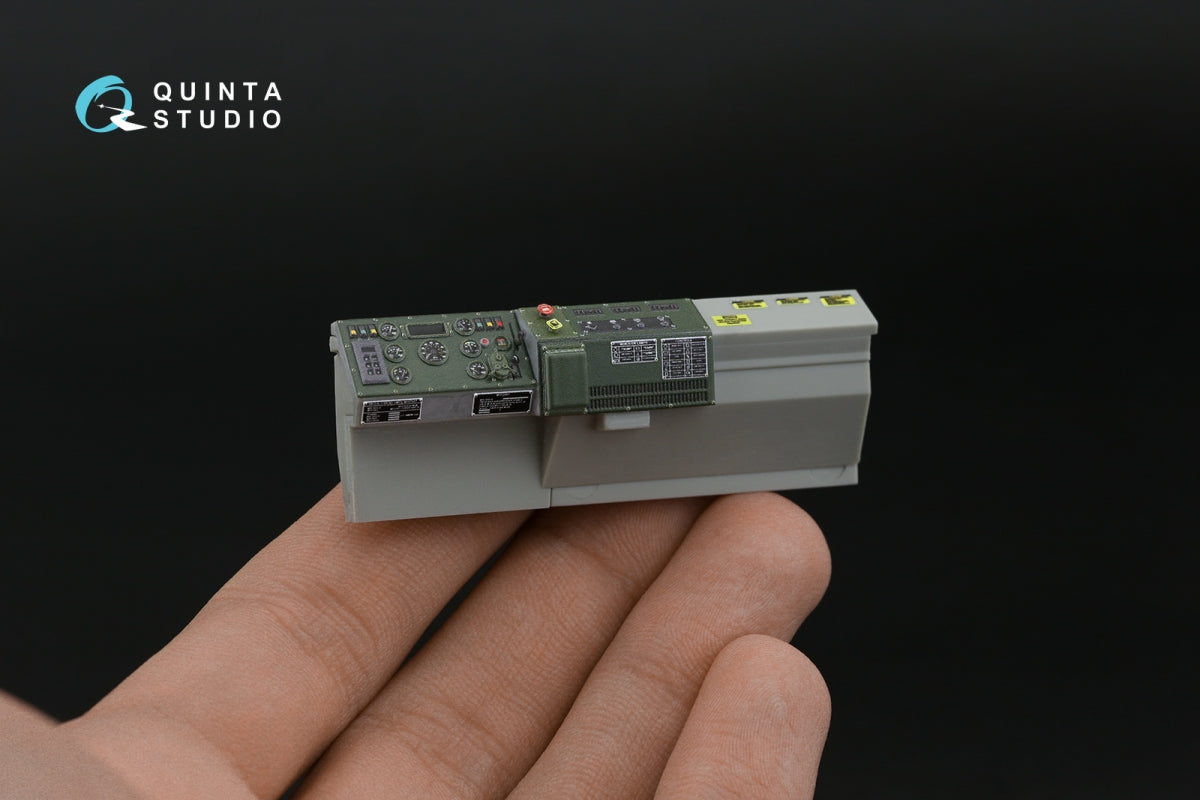 Quinta Studio QD35091 M1078 LMTV &amp;amp; M1083 FMTV 3D-Printed &amp;amp; coloured Interior on decal paper (Trumpeter) 1/35 – zdjęcie 8
