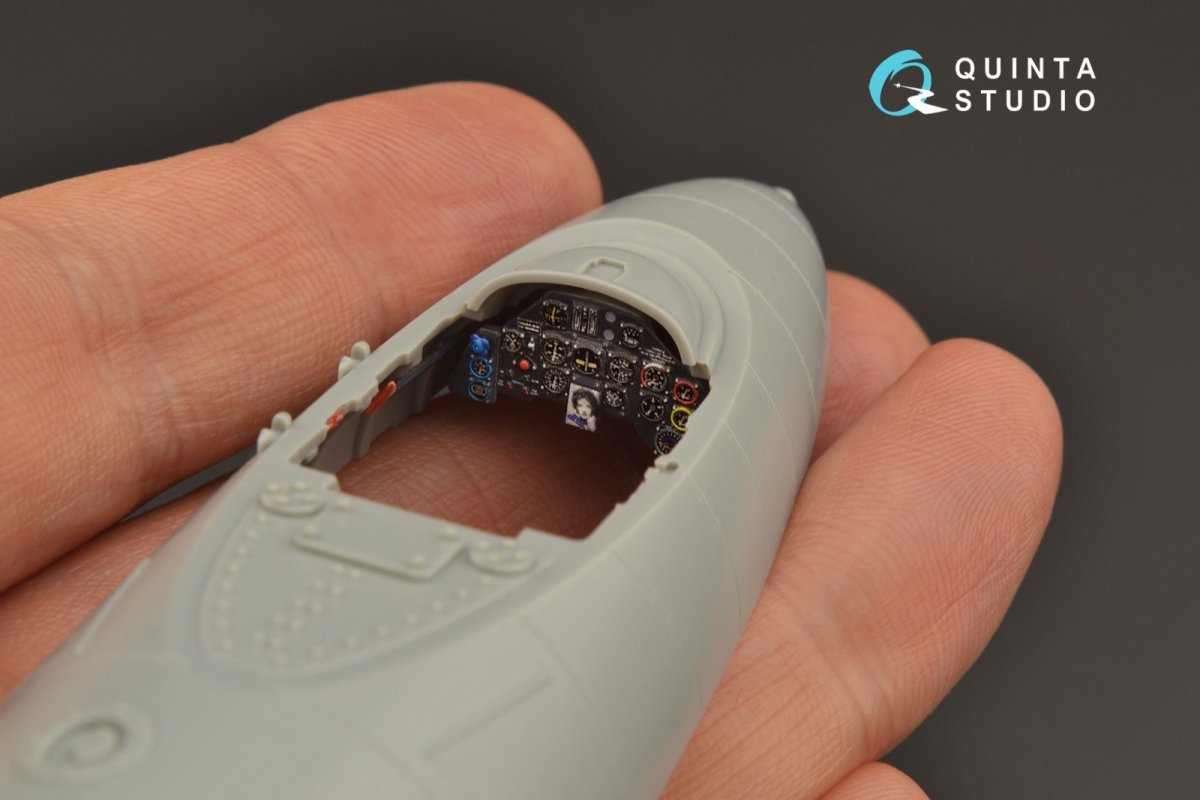 Quinta Studio QD32105 Ju EF 126/EF 127 3D-Printed &amp;amp; coloured Interior on decal paper (Das Werk) 1/32 – zdjęcie 6
