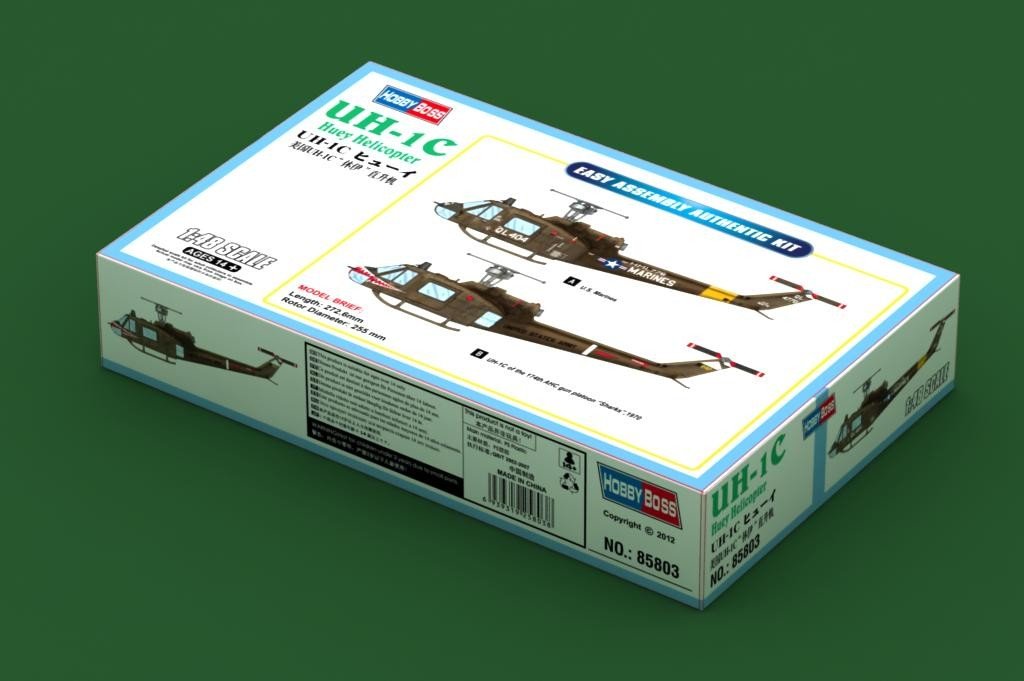 Hobby Boss 85803 UH-1C Huey Helicopter 1/48 – zdjęcie 2