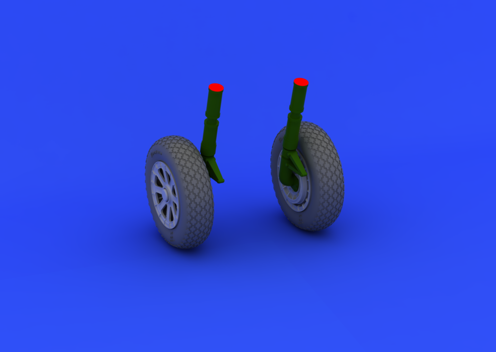 Eduard 632019 F4U-1 wheels 1/32 (Tamiya) – zdjęcie 3