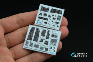 Quinta Studio QDS-48448 F-4G early 3D-Printed &amp;amp; colored Interior on decal paper (Zoukei Mura SWS) (Small version) 1/48 – image 3