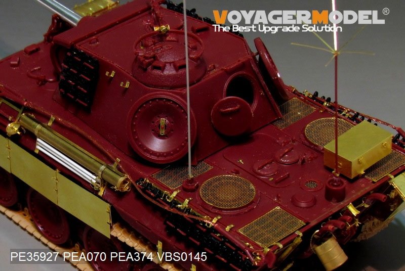 Voyager Model PE35927 WWII German Panther A Late Version For MENG TS-035 1/35 – zdjęcie 13