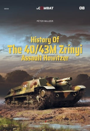 Kagero 88008 History of the 40/43M Zrínyi Assault Howitzer EN