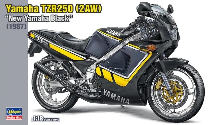 Hasegawa 21743 Yamaha TZR250 (2AW) « New Yamaha Black » 1/12