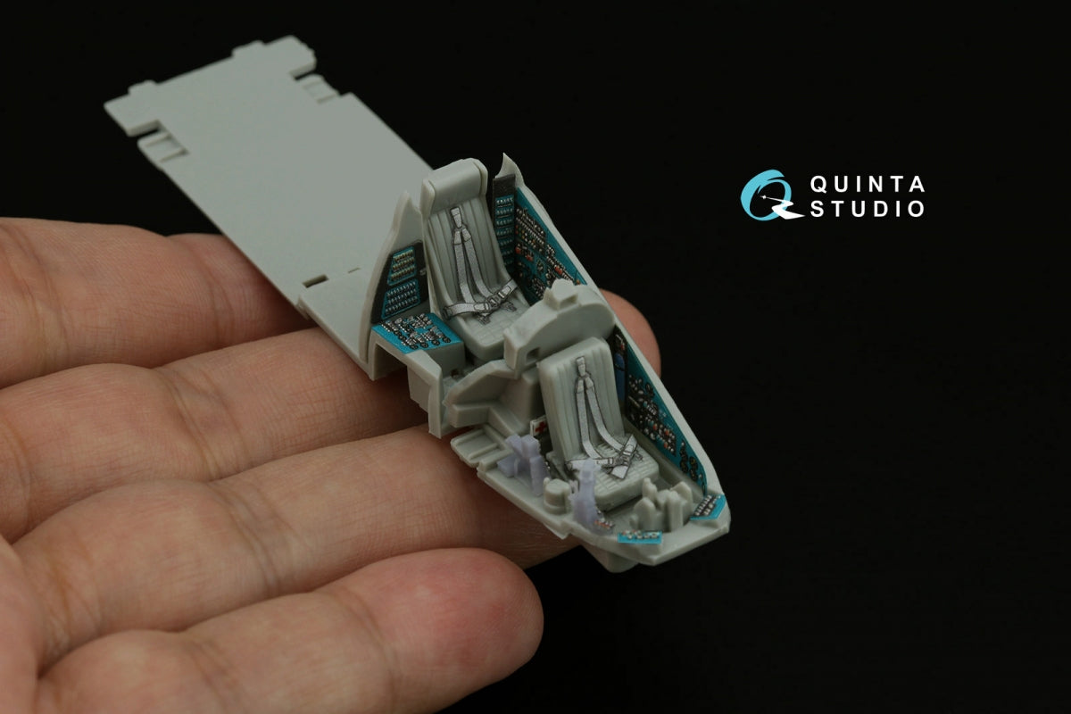 Quinta Studio QD+72184 Mi-24V 3D-Printed &amp;amp; coloured Interior on decal paper (Hobby Boss/ARK Models) (with 3D-printed resin parts) 1/72 – zdjęcie 8