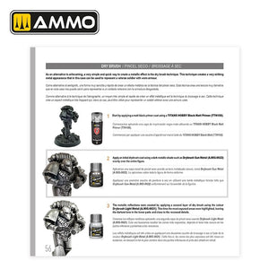 AMMO by Mig Jimenez 5231 THE WEATHERING TECHNICAL GUIDE 01 - Metallized (English, Castellano, Francais) – zdjęcie 6
