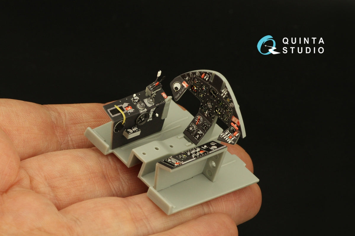Quinta Studio QD32172 F8F-1 Bearcat 3D-Printed coloured Interior on decal paper (Trumpeter) 1/32 – zdjęcie 10