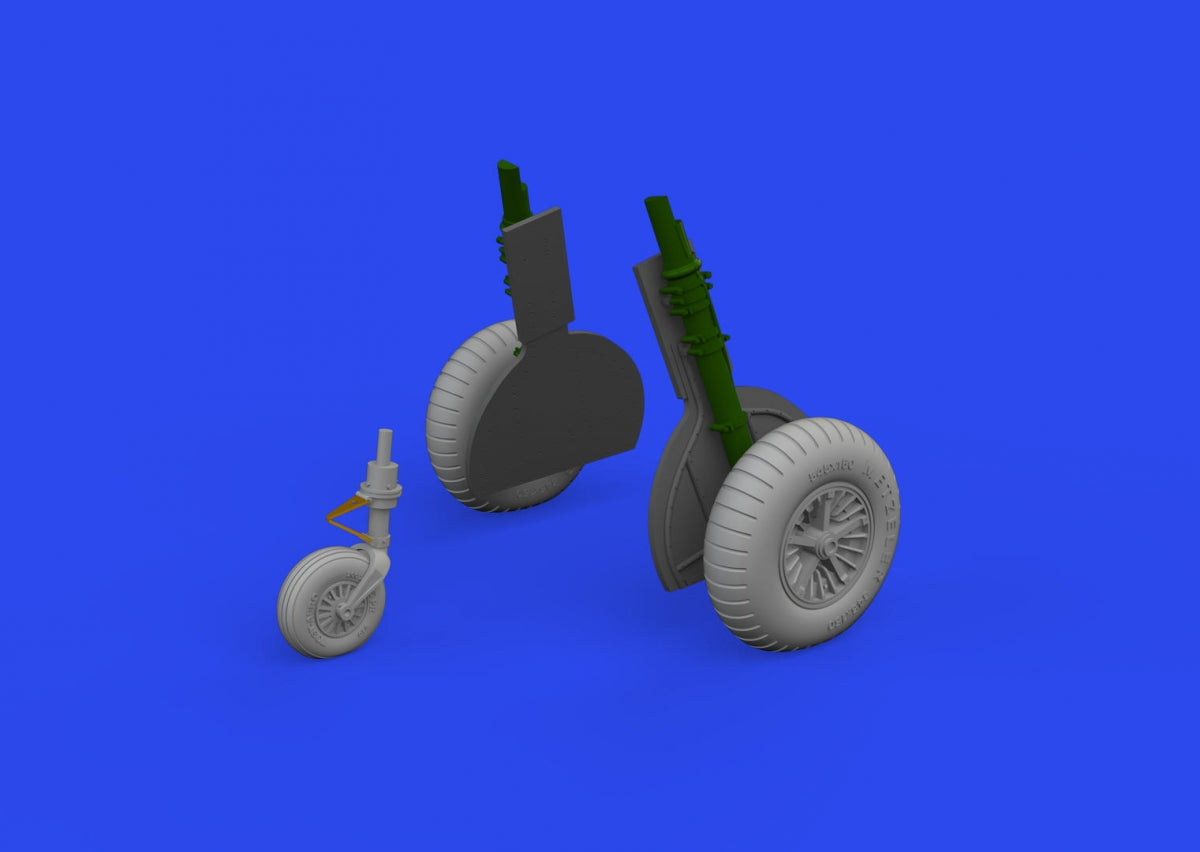 Eduard 644277 Bf 108 spoked wheels LooKplus EDUARD 1/48 – zdjęcie 10