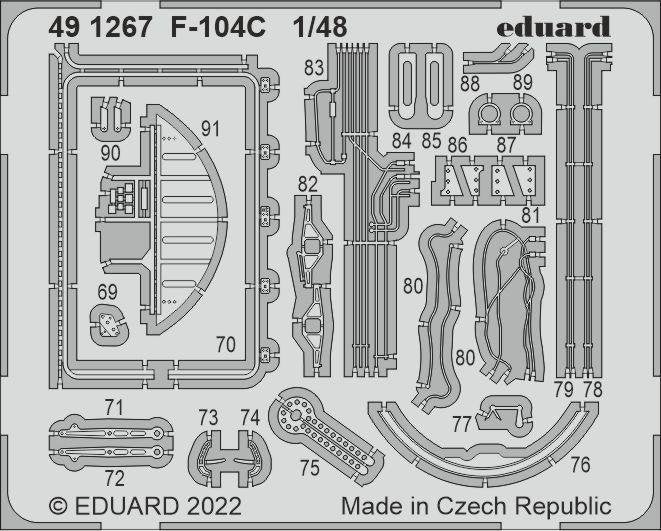 Eduard BIG49335 F-104C KINETIC MODEL 1/48 – zdjęcie 2