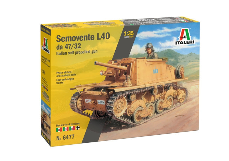 Italeri 6477 Semovente L40 da 47/32 1/35 – zdjęcie 2